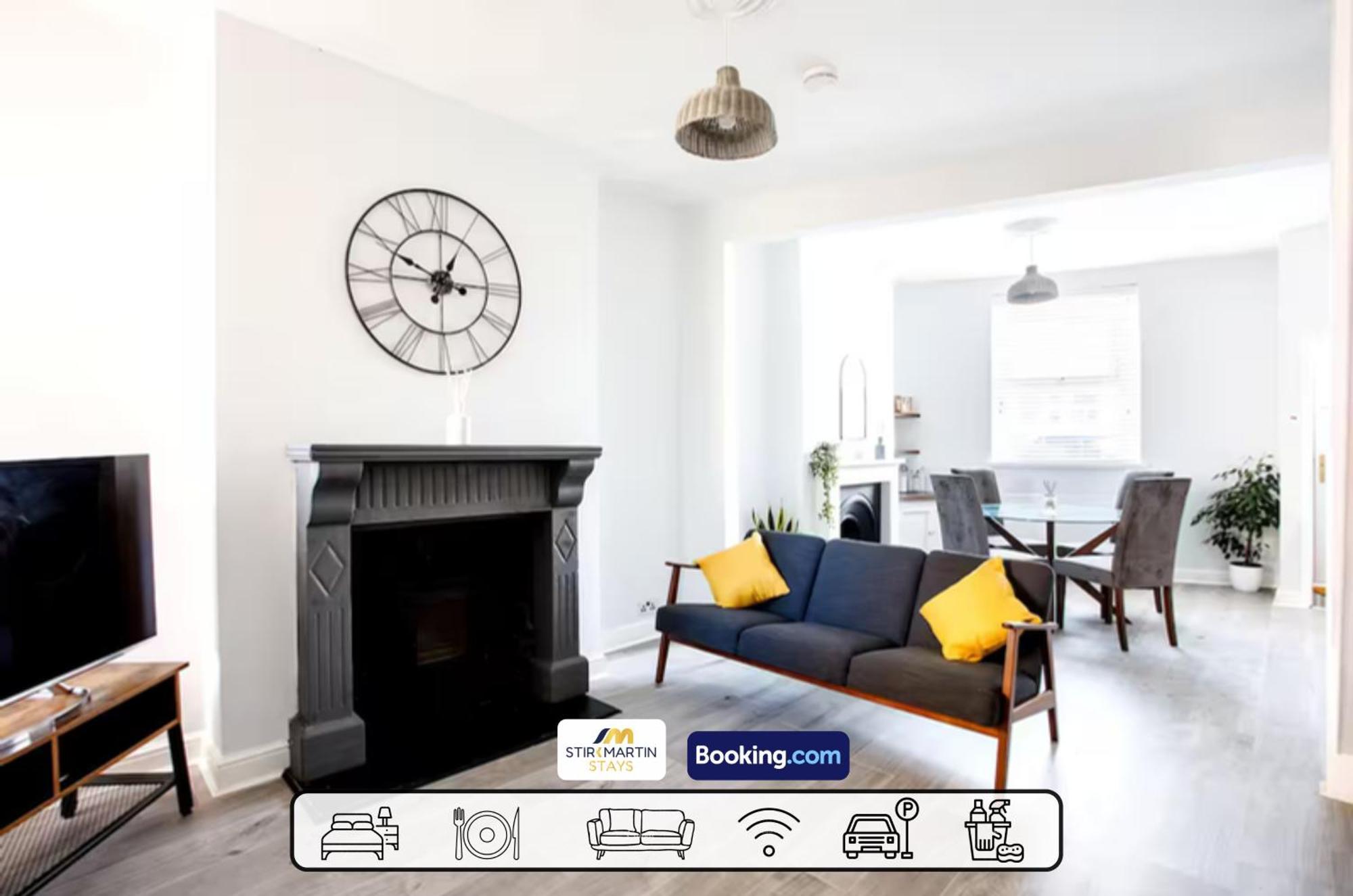 Comfy 3Bed House By Stirkmartin Stays Short Lets & Serviced Accommodation Cardiff With Free Parking & 8Mins To City Centre Esterno foto